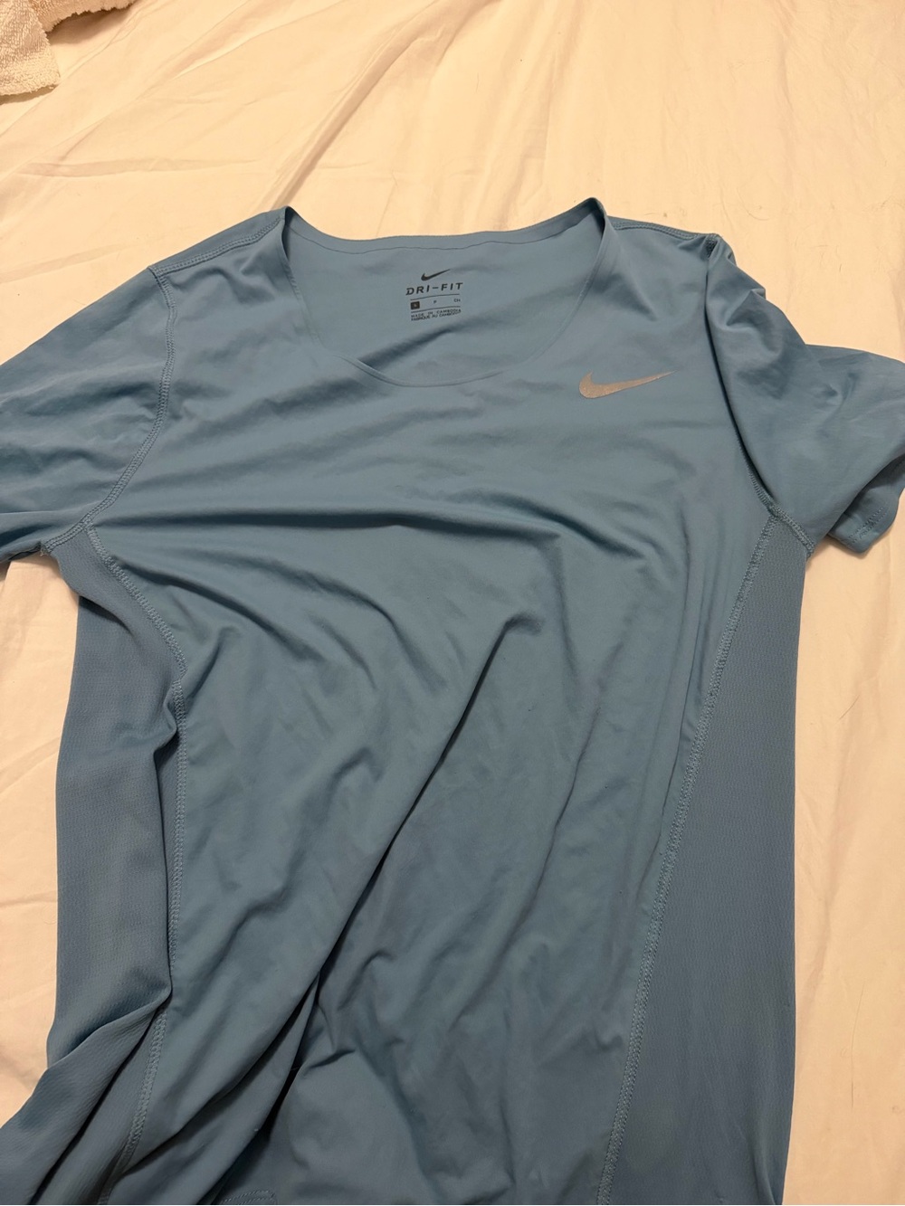 Nike Light Blue Dri-FIT Athletic Tee